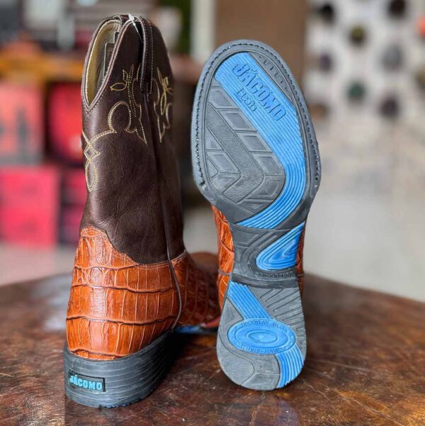 BOTA MASCULINA ALIGATOR HAVANA OIL JÁCOMO - Image 3