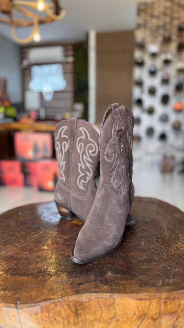 BOTA TEXANA C.MEDIO FEM  11272 GENOVA CAFE VR-52 S.521 - Image 3