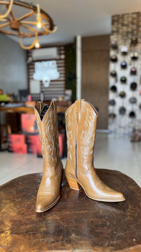 BOTA TEXANA C.MEDIO FEM  10232 CPLAC VR-25 NATURAL - Image 3