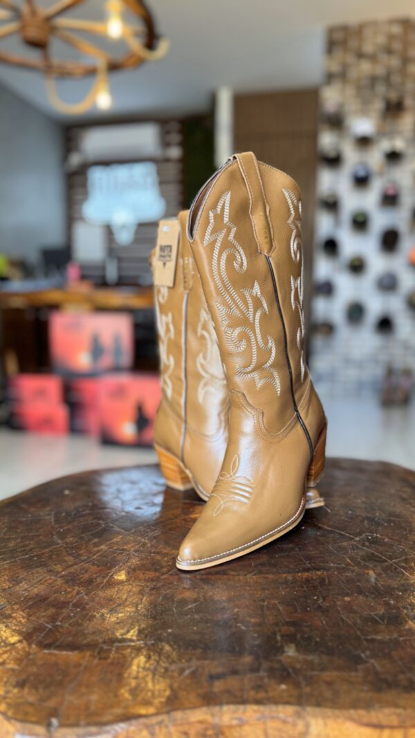 BOTA TEXANA C.MEDIO FEM  10232 CPLAC VR-25 NATURAL
