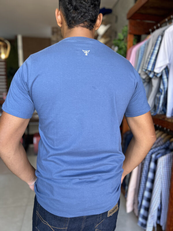 CAMISETA MASCULINA TEXAS FARM - AZUL INTENSE - Image 2