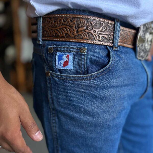 CALÇA MASCULINA 100% ALGODAO ESTILO COUNTRY - Image 2