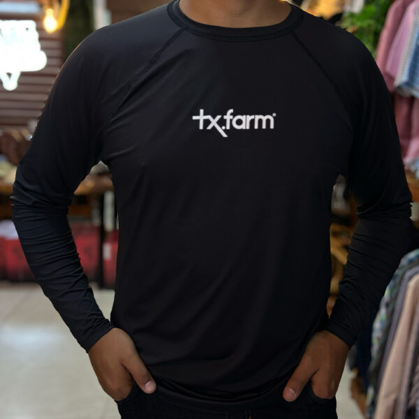 CAMISETA UV50+ MANGA LONGA - PRETO