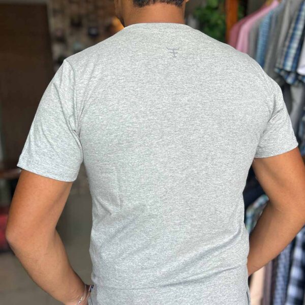 CAMISETA MASCULINA TEXAS FARM - CINZA M. CLARO - Image 2