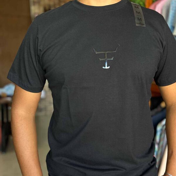 CAMISETA MASCULINA TEXAS FARM - PRETO