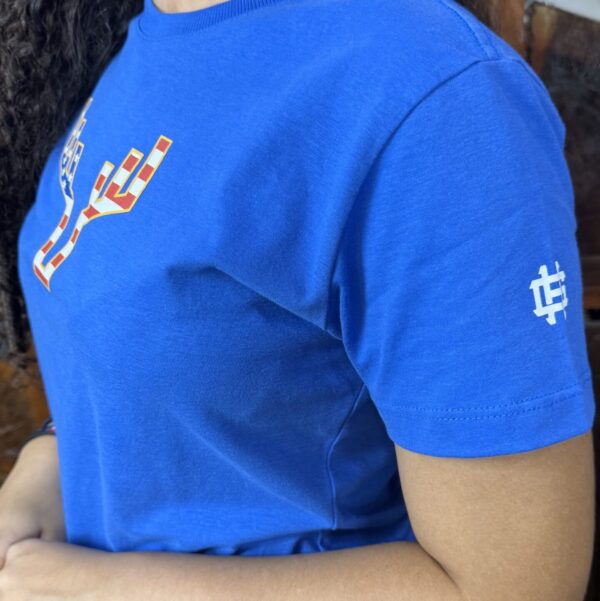 CAMISETA REGULAR GROSS ESTAMPADA FEMININO - T524030 - AZUL SAFIRA - P - Image 3