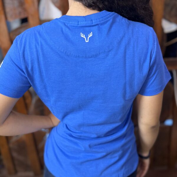 CAMISETA REGULAR GROSS ESTAMPADA FEMININO - T524030 - AZUL SAFIRA - P - Image 2