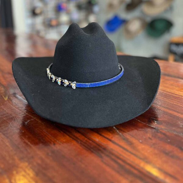 BANDINHA PARA CHAPEU PEDRARIA COM STRASS