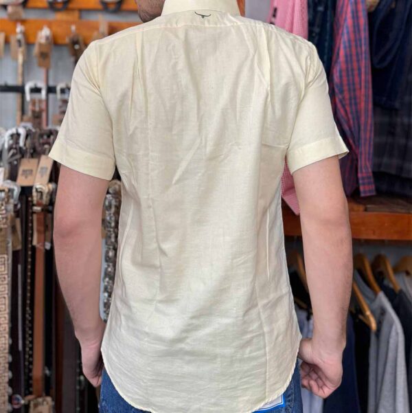 CAMISA MASC MC AMARELO/LOGO VERDE - Image 2