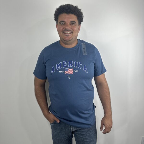 CAMISETA MASCULINA AMERICAN TOUR TEXAS FARM