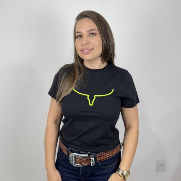 CROPPED FEMININO ESTAMPADO LONGHORN MOIADEIROS - Image 2