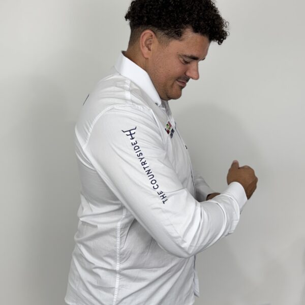 CAMISA COMPETICAO MASCULINA ML TEXAS FARM -  BRANCO - Image 3
