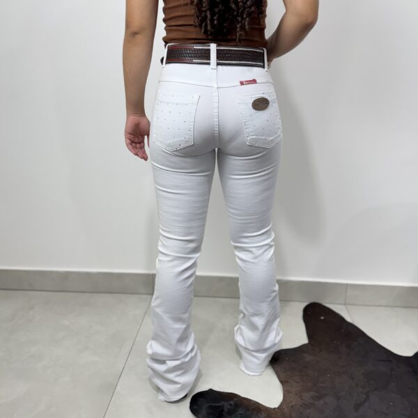 CALÇA FEMININA BRILHO BRANCA - Image 3