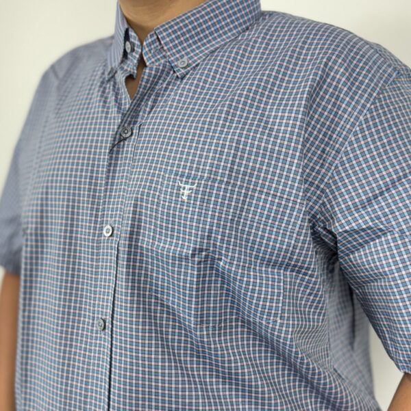 CAMISA MASCULINA MANGA CURTA TEXAS FARM - - Image 2