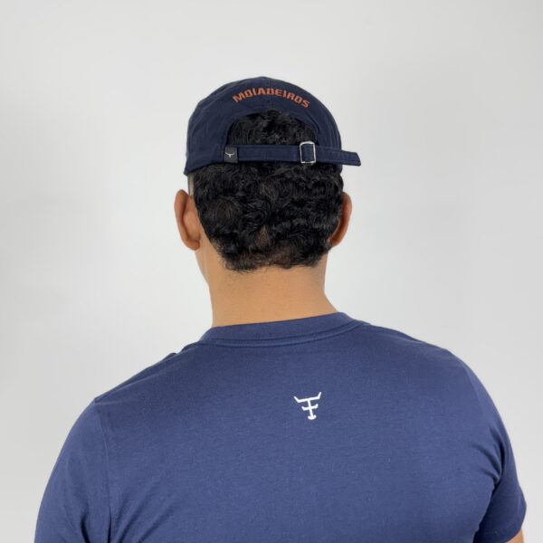 BONE AZUL OCEANO DH LOGO CARAMELO GRANDE MOIADEIROS - Image 2