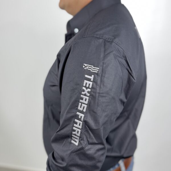 CAMISA COMPETICAO MASCULINA ML - TEXAS FARM PRETO - Image 4