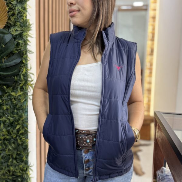 COLETE FEMININO PUFFER METELASSE ALL HUNTER