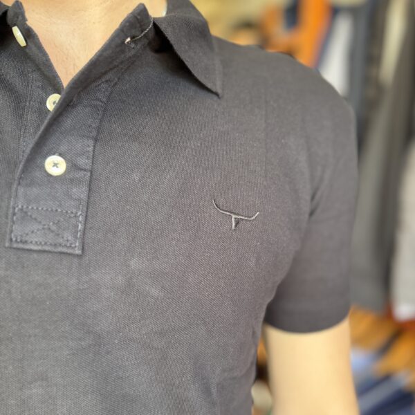 CAMISA POLO MASC MOIADEIROS PRETO - Image 3