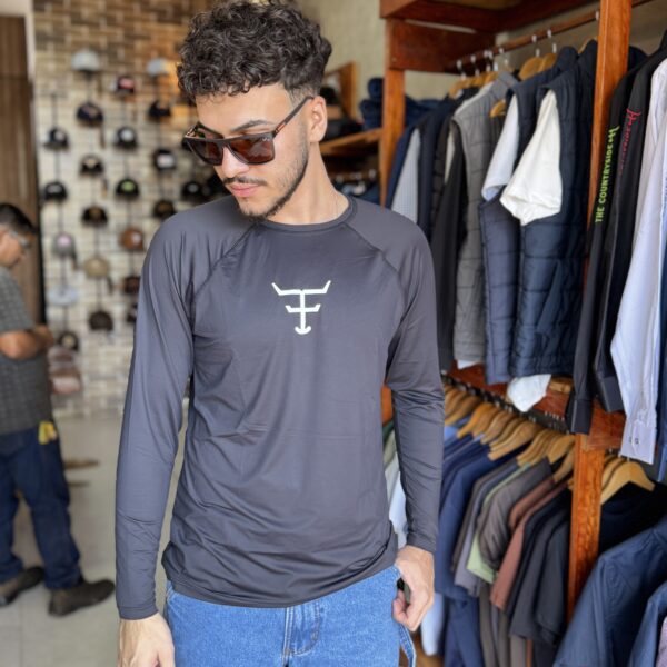 CAMISETA MASCULINA UV50+ M. LONGA