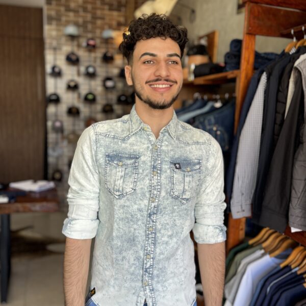 CAMISA MASC JEANS ML SACUDIDOS