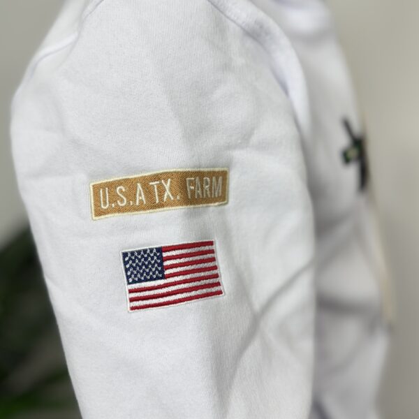 MOLETOM TEXAS FARM - BRANCO - Image 3